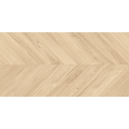 Вуд Роял Алмонд Шеврон Керамогранит бежевый 60х120 матовый карвинг