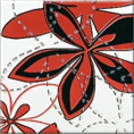 Aplauz flower czerwony centro 2 Декор 10x10