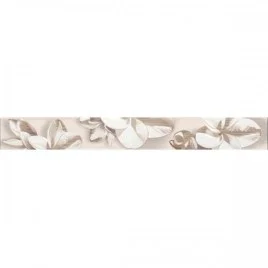 Бордюр AMATI PLUMERIA BEIGE 50,5х6,2 (42 шт)
