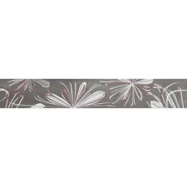 Бордюр SONNET GREY FLOWER 50,5х6,2 (42 шт)