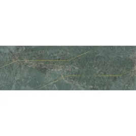 Эвора Декор зеленый глянцевый обрезной OS\C214\13116R 30х89,5