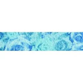 Фьюжн Бордюр голубой 1504-0077 9х40