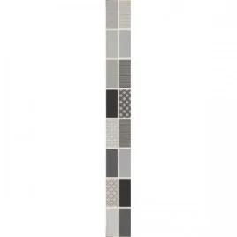 Бордюр FIORI GRIGIO металлизированный (1506-0101)