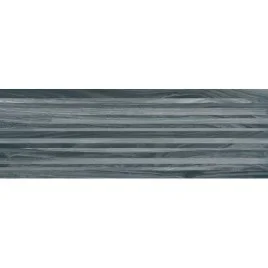 Zen Плитка настенная полоски чёрный 60034 20х60